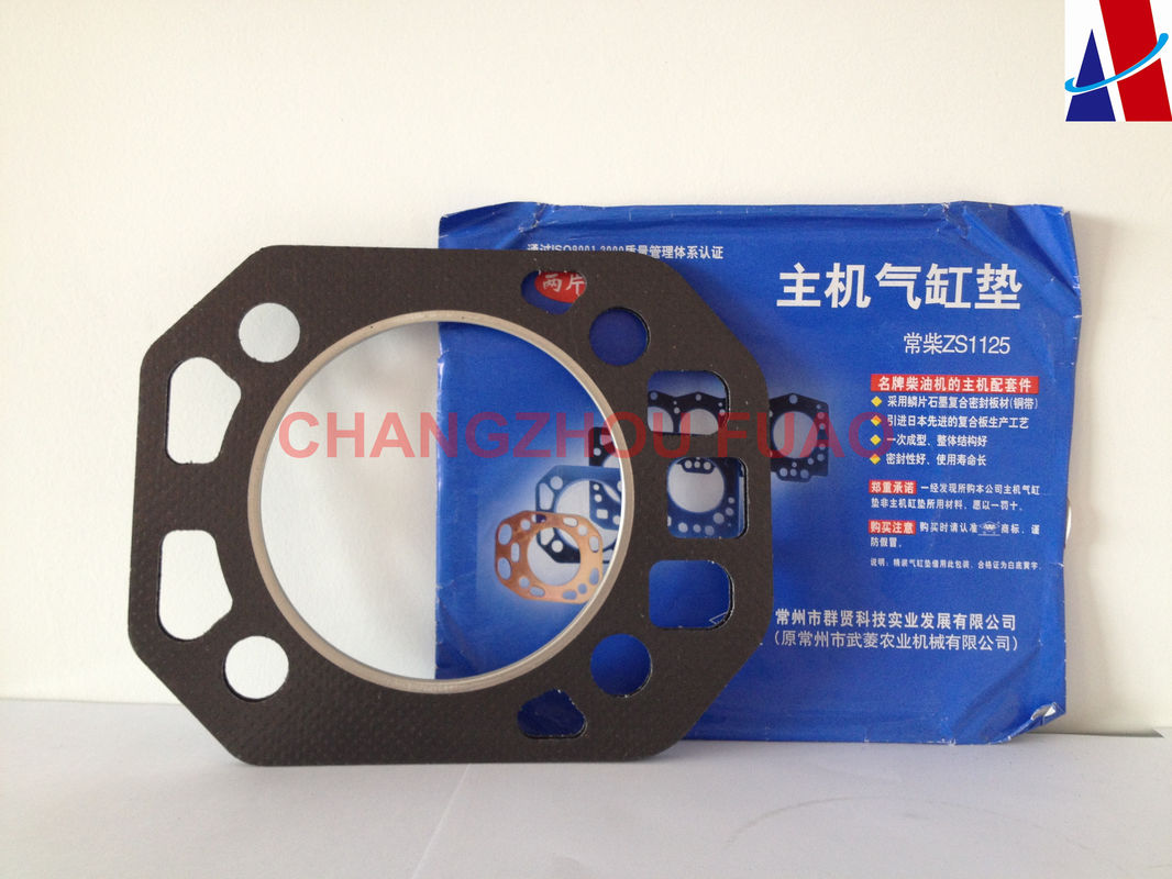 Cylinder Head Gasket Kit For Changchai ZS1125 Diesel Engine Parts Dia 132mm Thickness 2mm
