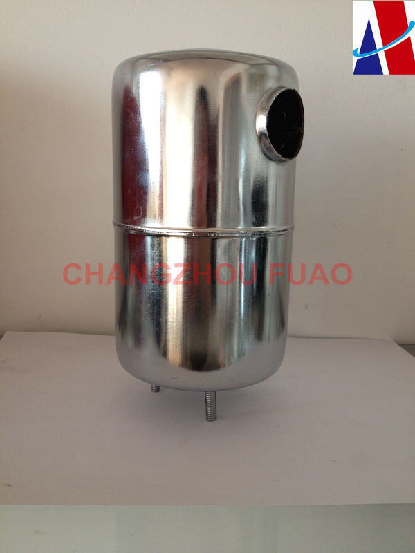 Silver iron Diesel engine parts Silencer Assembly CIXI175F Length 15-22cm