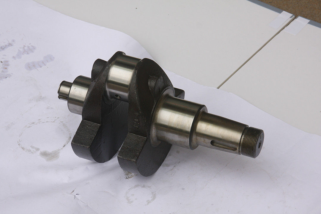 Iron & alloy Crankshaft Diesel Engine Parts Single cylinder with un rusty oil Surface